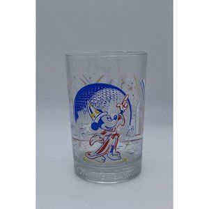 Mickey Mouse McDonalds Walt Disney World Remember Magic 25th Anniversary Glass